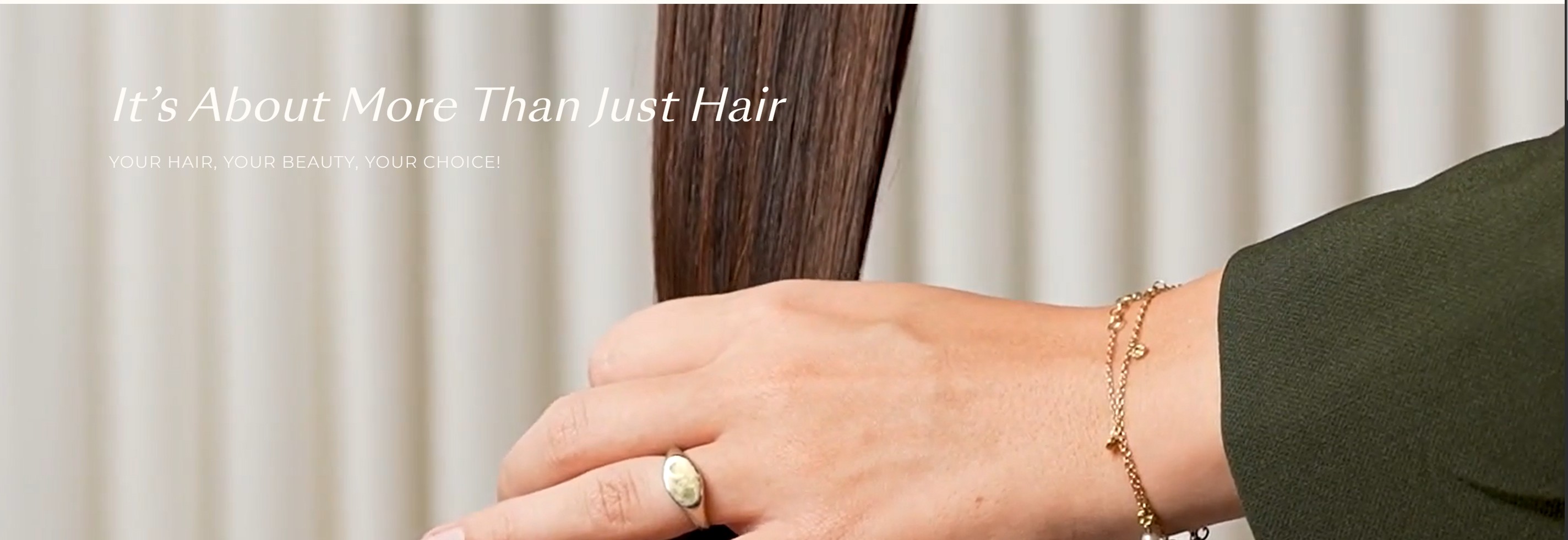 Stylish hair extensions